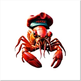 Crawfish down on the bayou Posters and Art